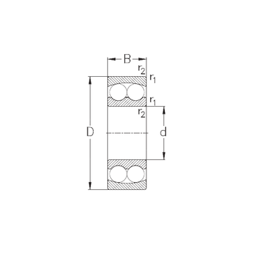 1220 NKE Self Aligning Ball Bearings